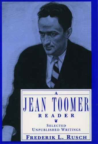 Book cover for A Jean Toomer Reader