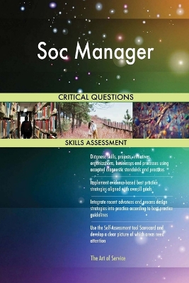 Book cover for Soc Manager Critical Questions Skills Assessment