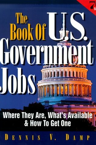 Cover of Book of U.S. Govt Jobs