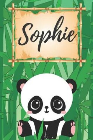 Cover of personalisiertes Notizbuch Panda / Malbuch / Kritzelbuch / Tagebuch / Journal / Notizheft / DIN A5 / Geschenke Sophie