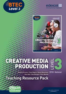 Cover of BTEC Level 3 National Creative Media Production Teaching Resource Pack