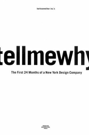 Cover of Karlssonwilker Inc.'s Tellmewhy