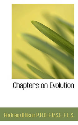 Book cover for Chapters on Evolution