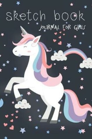 Cover of Sketch Book Journal for Girls