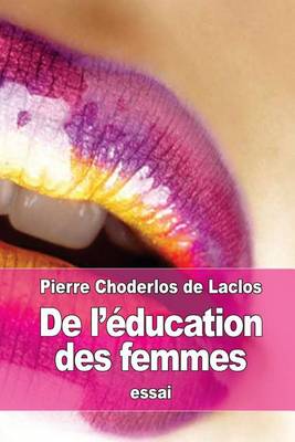 Book cover for De l'education des femmes