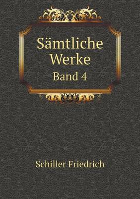 Book cover for Sämtliche Werke Band 4