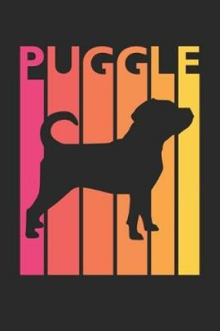 Cover of Puggle Journal - Vintage Puggle Notebook - Gift for Puggle Lovers