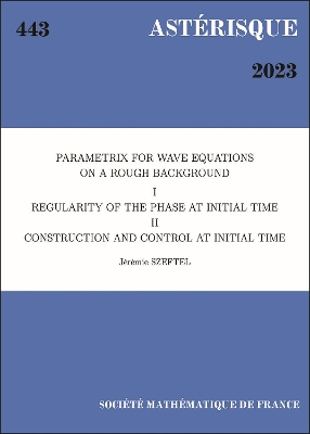 Cover of Parametrix for Wave Equations on a Rough Background