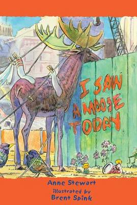 Book cover for I Saw a Moose Today