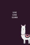 Book cover for Live love llama