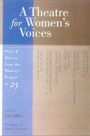 Cover of A A Theatre for Womens Voices