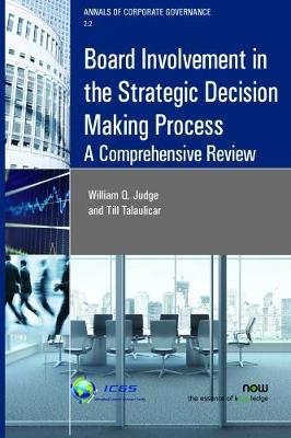 Cover of Board Involvement in the Strategic Decision Making Process