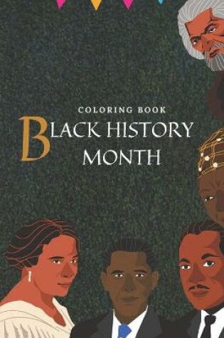 Cover of Coloring Book Black History Month