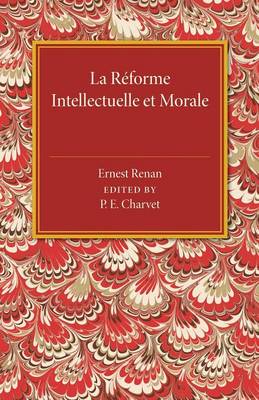 Book cover for La reforme intellectuelle et morale
