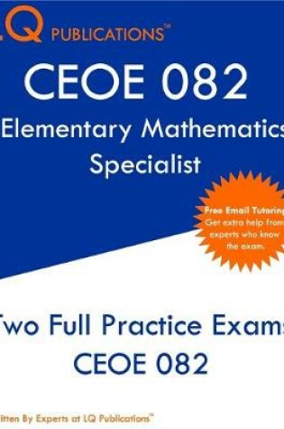 Cover of CEOE 082 Elementary Mathematics Specialist