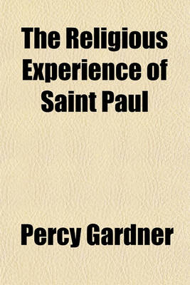 Book cover for The Religious Experience of Saint Paul