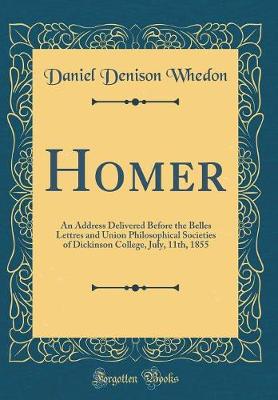 Book cover for Homer