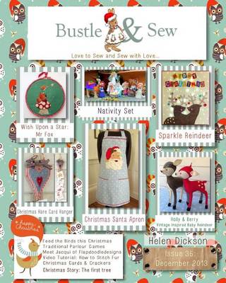 Cover of Bustle & Sew Magazine December 2013