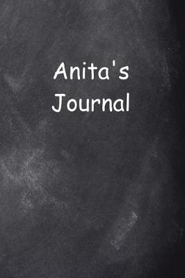 Book cover for Anita Personalized Name Journal Custom Name Gift Idea Anita