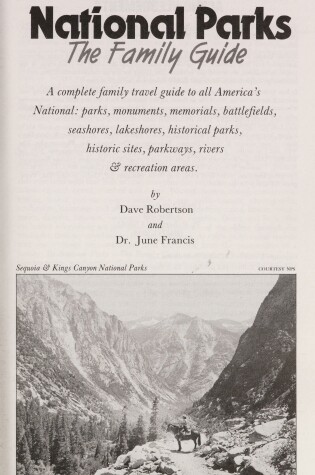 Cover of National Parks Family Gde