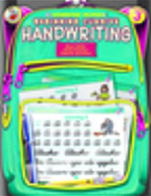 Book cover for Beginning Cursive Handwriting, Grade 3