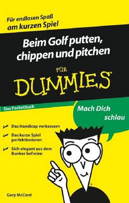 Book cover for Beim Golf putten, chippen und pitchen fur Dummies Das Pocketbuch