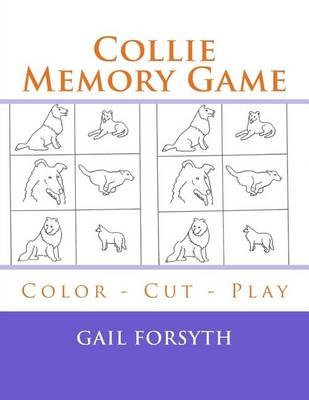 Book cover for Collie Memory Game