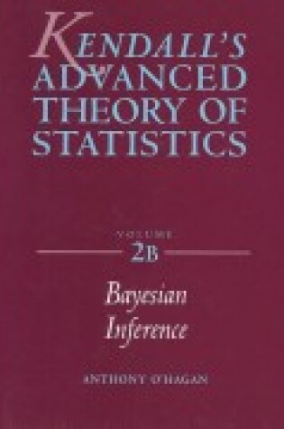 Cover of Kendall's Advanced Theory of Statistics