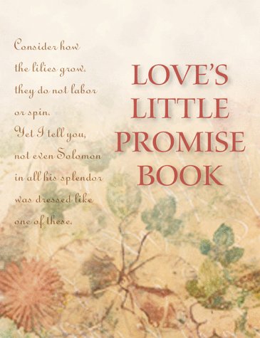 Book cover for Love's Little Promise Book