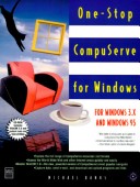 Book cover for One-Stop CompuServe for Windows