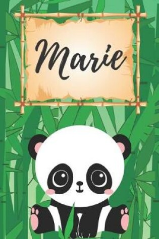 Cover of Marie Notizbuch Panda / Malbuch / Kritzelbuch / Tagebuch / Journal / DIN A5 / Geschenke