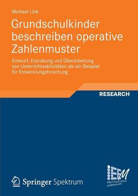 Cover of Grundschulkinder Beschreiben Operative Zahlenmuster