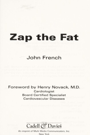 Cover of Zap the Fat