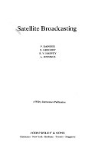 Cover of Satellite Broadcasting