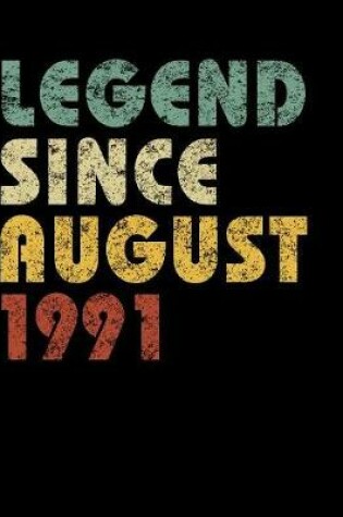 Cover of Legend Since August 1991