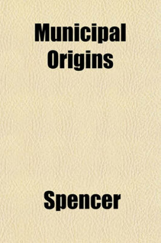 Cover of Municipal Origins