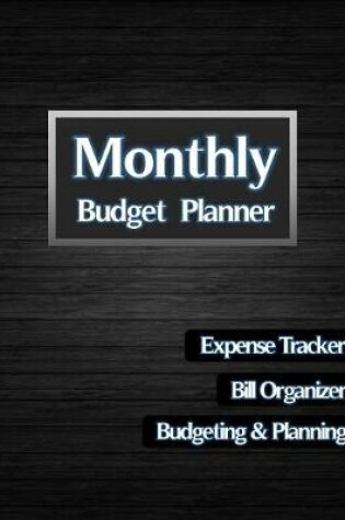 Cover of Monthly Budget Planner