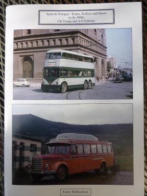 Book cover for Trams, Trolleybuses and Buses in Spain & Portugal in the 1960s