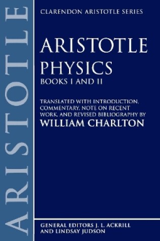 Cover of Physics Books I and II