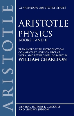 Book cover for Physics Books I and II