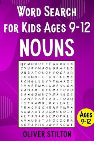 Cover of Word Search For Kids ages 9-12