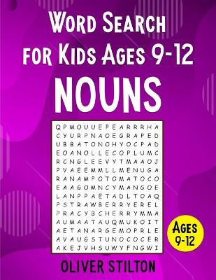 Book cover for Word Search For Kids ages 9-12