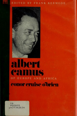 Cover of Albert Camus