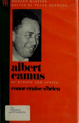 Book cover for Albert Camus