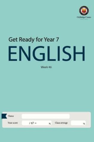 Cover of OxBridge Year 6 English Week 46