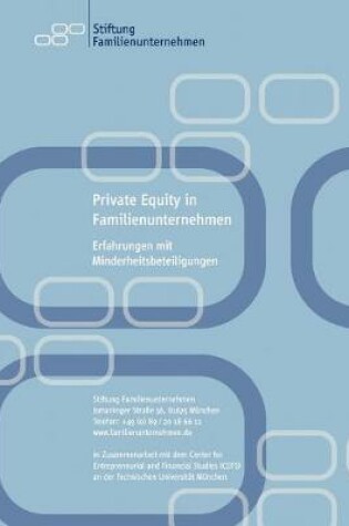 Cover of Private Equity in Familienunternehmen