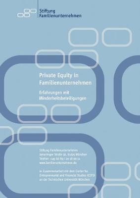 Book cover for Private Equity in Familienunternehmen