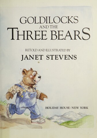 Book cover for Goldilocks and the Three Bears