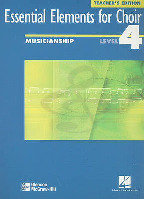 Book cover for Essential Elements for Choir, Advanced Level 4, Musicianship