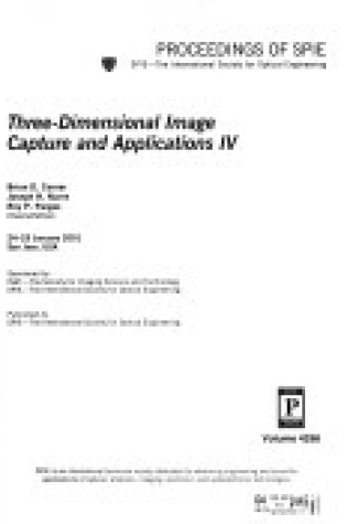 Cover of Three-dimensional Image Capture and Applications IV